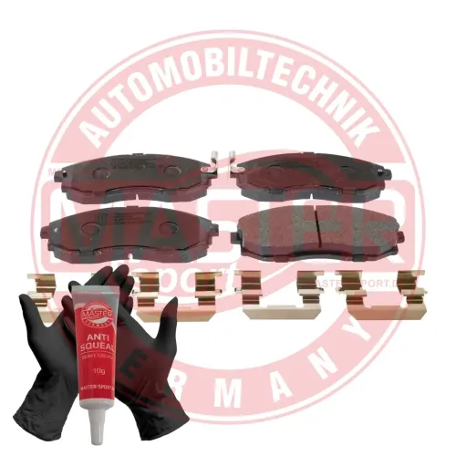 Bremsbelagsatz, Scheibenbremse Vorderachse MASTER-SPORT GERMANY 13046057922N-SET-MS Bild Bremsbelagsatz, Scheibenbremse Vorderachse MASTER-SPORT GERMANY 13046057922N-SET-MS
