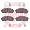 Bremsbelagsatz, Scheibenbremse MASTER-SPORT GERMANY 13046057932N-SET-MS Bild Bremsbelagsatz, Scheibenbremse MASTER-SPORT GERMANY 13046057932N-SET-MS