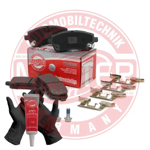 Bremsbelagsatz, Scheibenbremse Vorderachse MASTER-SPORT GERMANY 13046057942N-SET-MS Bild Bremsbelagsatz, Scheibenbremse Vorderachse MASTER-SPORT GERMANY 13046057942N-SET-MS