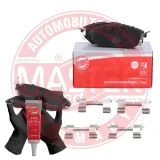 Bremsbelagsatz, Scheibenbremse Vorderachse MASTER-SPORT GERMANY 13046057972N-SET-MS