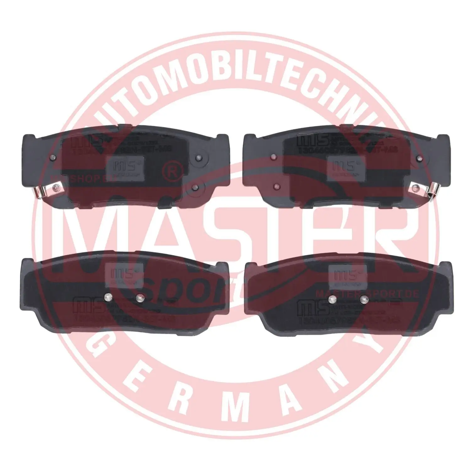 Bremsbelagsatz, Scheibenbremse Hinterachse MASTER-SPORT GERMANY 13046057982N-SET-MS