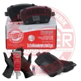 Bremsbelagsatz, Scheibenbremse Vorderachse MASTER-SPORT GERMANY 13046058012N-SET-MS