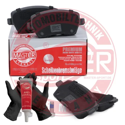 Bremsbelagsatz, Scheibenbremse Vorderachse MASTER-SPORT GERMANY 13046058012N-SET-MS Bild Bremsbelagsatz, Scheibenbremse Vorderachse MASTER-SPORT GERMANY 13046058012N-SET-MS