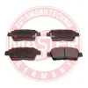 Bremsbelagsatz, Scheibenbremse Vorderachse MASTER-SPORT GERMANY 13046058112N-SET-MS