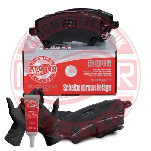 Bremsbelagsatz, Scheibenbremse Vorderachse MASTER-SPORT GERMANY 13046058152N-SET-MS Bild Bremsbelagsatz, Scheibenbremse Vorderachse MASTER-SPORT GERMANY 13046058152N-SET-MS