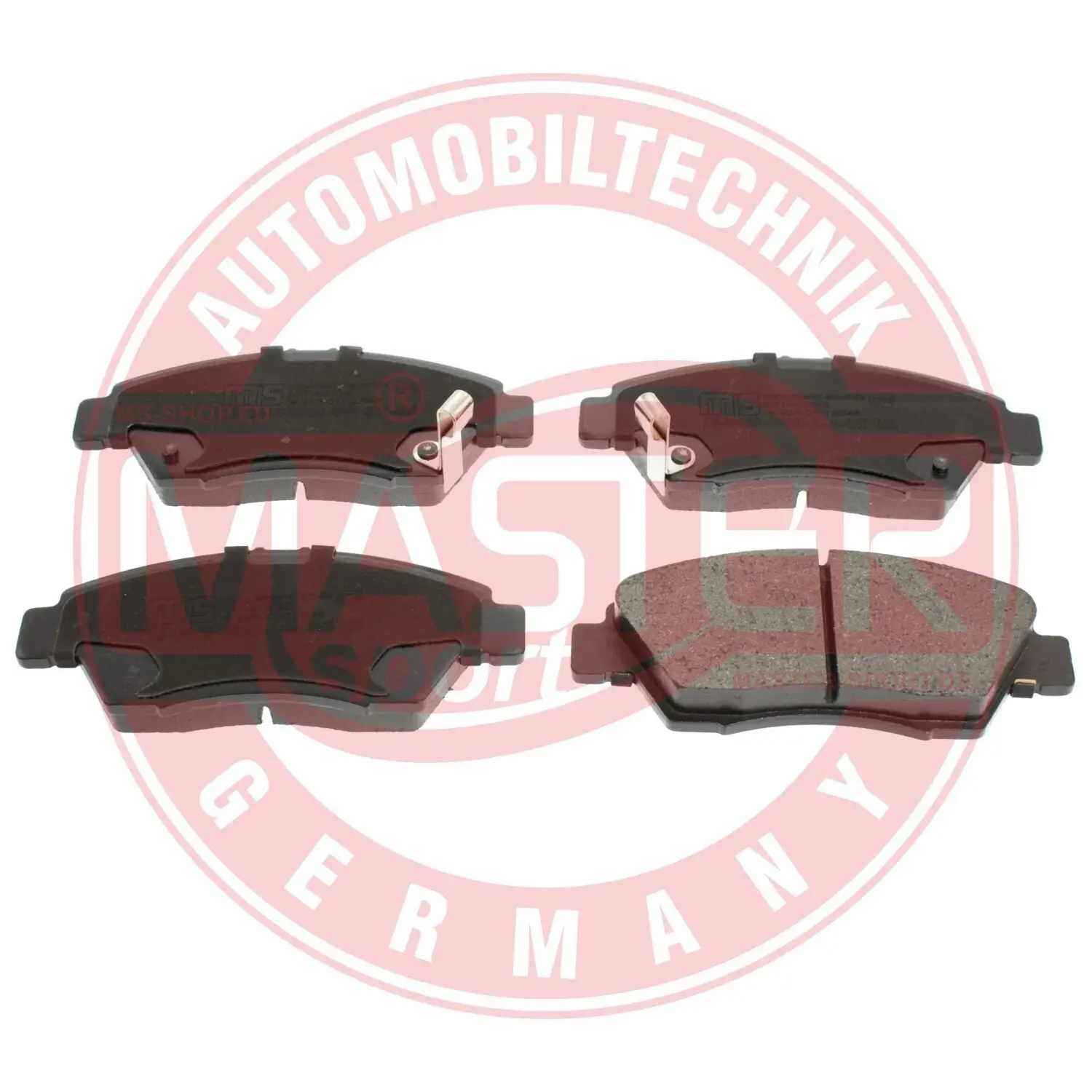Bremsbelagsatz, Scheibenbremse Vorderachse MASTER-SPORT GERMANY 13046058202N-SET-MS