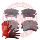 Bremsbelagsatz, Scheibenbremse Vorderachse MASTER-SPORT GERMANY 13046058212N-SET-MSP