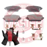 Bremsbelagsatz, Scheibenbremse Vorderachse MASTER-SPORT GERMANY 13046058252N-SET-MS