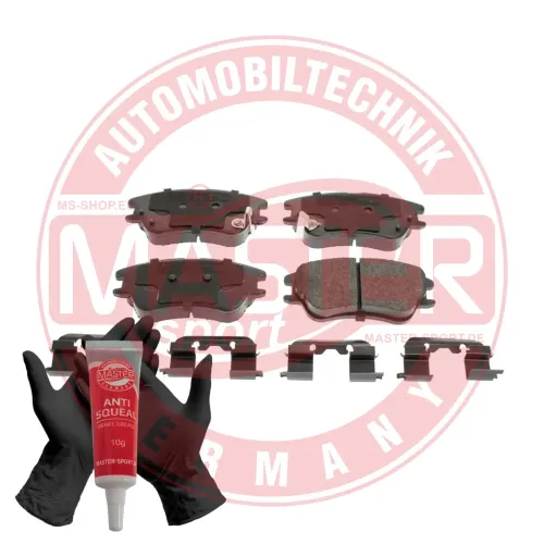 Bremsbelagsatz, Scheibenbremse Vorderachse MASTER-SPORT GERMANY 13046058292N-SET-MS Bild Bremsbelagsatz, Scheibenbremse Vorderachse MASTER-SPORT GERMANY 13046058292N-SET-MS