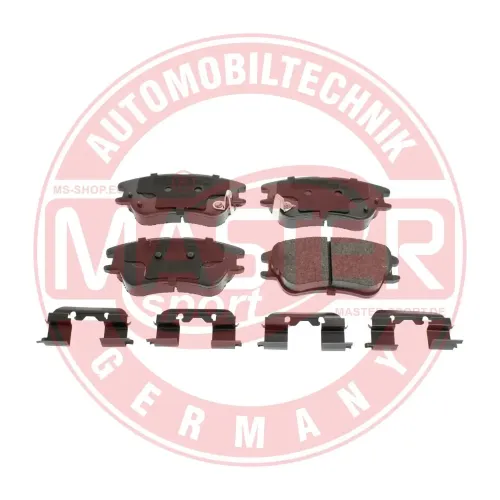 Bremsbelagsatz, Scheibenbremse Vorderachse MASTER-SPORT GERMANY 13046058292N-SET-MS Bild Bremsbelagsatz, Scheibenbremse Vorderachse MASTER-SPORT GERMANY 13046058292N-SET-MS