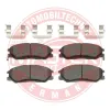 Bremsbelagsatz, Scheibenbremse Vorderachse MASTER-SPORT GERMANY 13046058322N-SET-MS Bild Bremsbelagsatz, Scheibenbremse Vorderachse MASTER-SPORT GERMANY 13046058322N-SET-MS