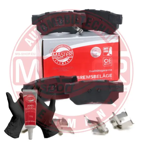 Bremsbelagsatz, Scheibenbremse Hinterachse MASTER-SPORT GERMANY 13046058332N-SET-MS Bild Bremsbelagsatz, Scheibenbremse Hinterachse MASTER-SPORT GERMANY 13046058332N-SET-MS