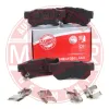 Bremsbelagsatz, Scheibenbremse Hinterachse MASTER-SPORT GERMANY 13046058332N-SET-MS Bild Bremsbelagsatz, Scheibenbremse Hinterachse MASTER-SPORT GERMANY 13046058332N-SET-MS