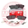 Bremsbelagsatz, Scheibenbremse Hinterachse MASTER-SPORT GERMANY 13046058332N-SET-MS Bild Bremsbelagsatz, Scheibenbremse Hinterachse MASTER-SPORT GERMANY 13046058332N-SET-MS