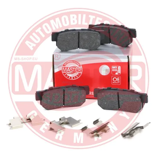 Bremsbelagsatz, Scheibenbremse Hinterachse MASTER-SPORT GERMANY 13046058332N-SET-MS Bild Bremsbelagsatz, Scheibenbremse Hinterachse MASTER-SPORT GERMANY 13046058332N-SET-MS