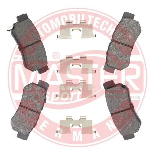 Bremsbelagsatz, Scheibenbremse Hinterachse MASTER-SPORT GERMANY 13046058332N-SET-MS Bild Bremsbelagsatz, Scheibenbremse Hinterachse MASTER-SPORT GERMANY 13046058332N-SET-MS
