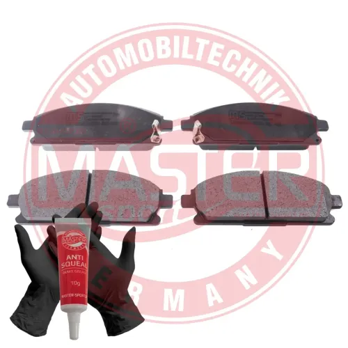 Bremsbelagsatz, Scheibenbremse Vorderachse MASTER-SPORT GERMANY 13046058422N-SET-MS Bild Bremsbelagsatz, Scheibenbremse Vorderachse MASTER-SPORT GERMANY 13046058422N-SET-MS