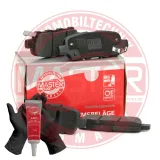 Bremsbelagsatz, Scheibenbremse Hinterachse MASTER-SPORT GERMANY 13046058432N-SET-MS