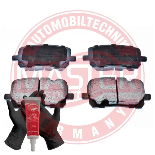 Bremsbelagsatz, Scheibenbremse Vorderachse MASTER-SPORT GERMANY 13046058462N-SET-MS Bild Bremsbelagsatz, Scheibenbremse Vorderachse MASTER-SPORT GERMANY 13046058462N-SET-MS
