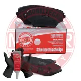 Bremsbelagsatz, Scheibenbremse Vorderachse MASTER-SPORT GERMANY 13046058482N-SET-MS