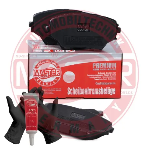 Bremsbelagsatz, Scheibenbremse Vorderachse MASTER-SPORT GERMANY 13046058482N-SET-MS Bild Bremsbelagsatz, Scheibenbremse Vorderachse MASTER-SPORT GERMANY 13046058482N-SET-MS