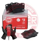 Bremsbelagsatz, Scheibenbremse Hinterachse MASTER-SPORT GERMANY 13046058492N-SET-MS