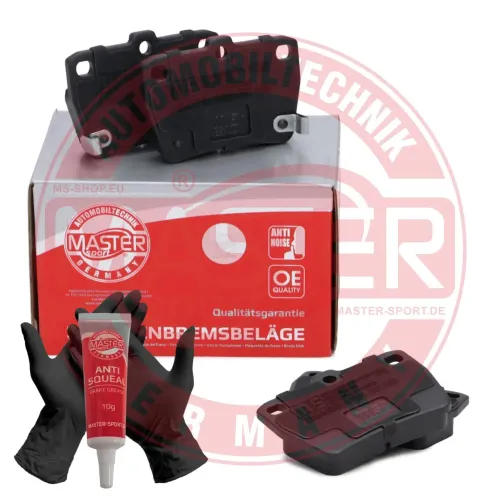 Bremsbelagsatz, Scheibenbremse Hinterachse MASTER-SPORT GERMANY 13046058492N-SET-MS Bild Bremsbelagsatz, Scheibenbremse Hinterachse MASTER-SPORT GERMANY 13046058492N-SET-MS