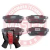 Bremsbelagsatz, Scheibenbremse Hinterachse MASTER-SPORT GERMANY 13046058562N-SET-MS Bild Bremsbelagsatz, Scheibenbremse Hinterachse MASTER-SPORT GERMANY 13046058562N-SET-MS