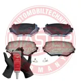 Bremsbelagsatz, Scheibenbremse Vorderachse MASTER-SPORT GERMANY 13046058572N-SET-MS
