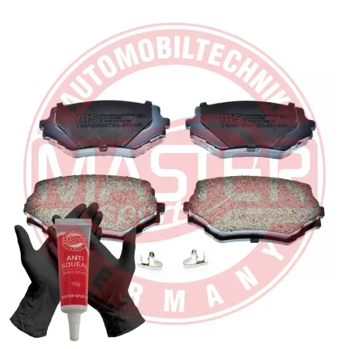 Bremsbelagsatz, Scheibenbremse Vorderachse MASTER-SPORT GERMANY 13046058572N-SET-MS Bild Bremsbelagsatz, Scheibenbremse Vorderachse MASTER-SPORT GERMANY 13046058572N-SET-MS
