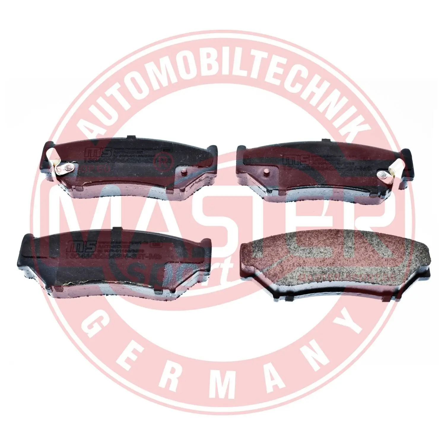 Bremsbelagsatz, Scheibenbremse Vorderachse MASTER-SPORT GERMANY 13046058642N-SET-MS