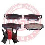 Bremsbelagsatz, Scheibenbremse Vorderachse MASTER-SPORT GERMANY 13046058642N-SET-MS