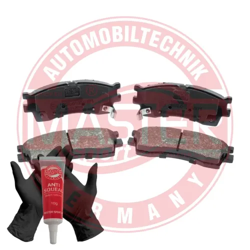Bremsbelagsatz, Scheibenbremse Vorderachse MASTER-SPORT GERMANY 13046058682N-SET-MS Bild Bremsbelagsatz, Scheibenbremse Vorderachse MASTER-SPORT GERMANY 13046058682N-SET-MS