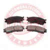Bremsbelagsatz, Scheibenbremse Vorderachse MASTER-SPORT GERMANY 13046058682N-SET-MS