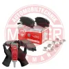 Bremsbelagsatz, Scheibenbremse Vorderachse MASTER-SPORT GERMANY 13046058722N-SET-MS
