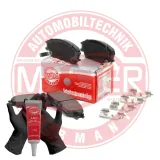 Bremsbelagsatz, Scheibenbremse Vorderachse MASTER-SPORT GERMANY 13046058722N-SET-MS