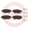Bremsbelagsatz, Scheibenbremse Vorderachse MASTER-SPORT GERMANY 13046058722N-SET-MS Bild Bremsbelagsatz, Scheibenbremse Vorderachse MASTER-SPORT GERMANY 13046058722N-SET-MS