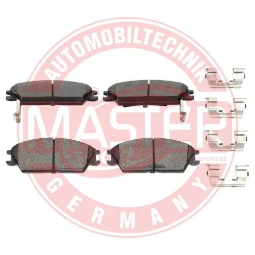 Bremsbelagsatz, Scheibenbremse Vorderachse MASTER-SPORT GERMANY 13046058722N-SET-MS Bild Bremsbelagsatz, Scheibenbremse Vorderachse MASTER-SPORT GERMANY 13046058722N-SET-MS