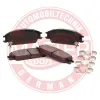 Bremsbelagsatz, Scheibenbremse Vorderachse MASTER-SPORT GERMANY 13046058722N-SET-MS Bild Bremsbelagsatz, Scheibenbremse Vorderachse MASTER-SPORT GERMANY 13046058722N-SET-MS