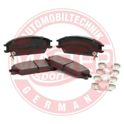 Bremsbelagsatz, Scheibenbremse Vorderachse MASTER-SPORT GERMANY 13046058722N-SET-MS Bild Bremsbelagsatz, Scheibenbremse Vorderachse MASTER-SPORT GERMANY 13046058722N-SET-MS