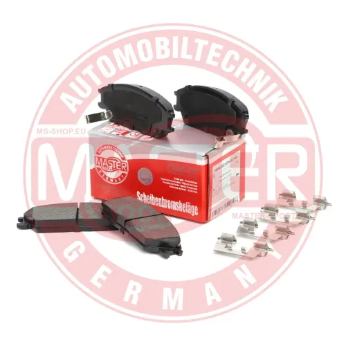 Bremsbelagsatz, Scheibenbremse Vorderachse MASTER-SPORT GERMANY 13046058722N-SET-MS Bild Bremsbelagsatz, Scheibenbremse Vorderachse MASTER-SPORT GERMANY 13046058722N-SET-MS