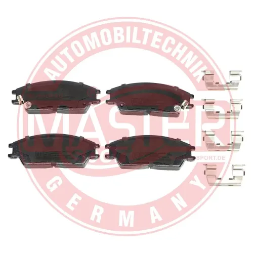 Bremsbelagsatz, Scheibenbremse Vorderachse MASTER-SPORT GERMANY 13046058722N-SET-MS Bild Bremsbelagsatz, Scheibenbremse Vorderachse MASTER-SPORT GERMANY 13046058722N-SET-MS
