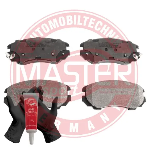 Bremsbelagsatz, Scheibenbremse Vorderachse MASTER-SPORT GERMANY 13046058732N-SET-MS Bild Bremsbelagsatz, Scheibenbremse Vorderachse MASTER-SPORT GERMANY 13046058732N-SET-MS
