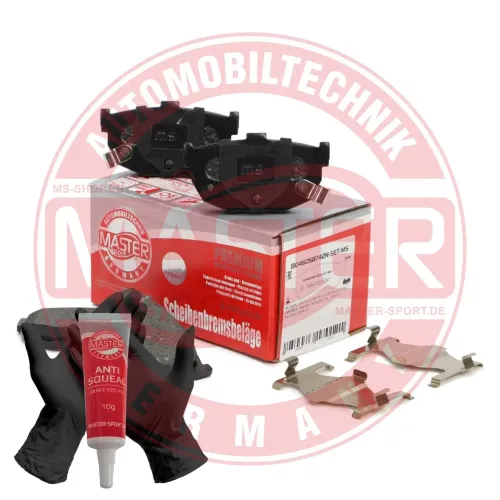 Bremsbelagsatz, Scheibenbremse Hinterachse MASTER-SPORT GERMANY 13046058742N-SET-MS Bild Bremsbelagsatz, Scheibenbremse Hinterachse MASTER-SPORT GERMANY 13046058742N-SET-MS