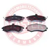 Bremsbelagsatz, Scheibenbremse Vorderachse MASTER-SPORT GERMANY 13046058752N-SET-MS
