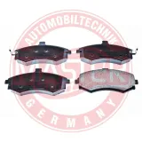 Bremsbelagsatz, Scheibenbremse Vorderachse MASTER-SPORT GERMANY 13046058752N-SET-MS