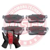 Bremsbelagsatz, Scheibenbremse Vorderachse MASTER-SPORT GERMANY 13046058872N-SET-MS