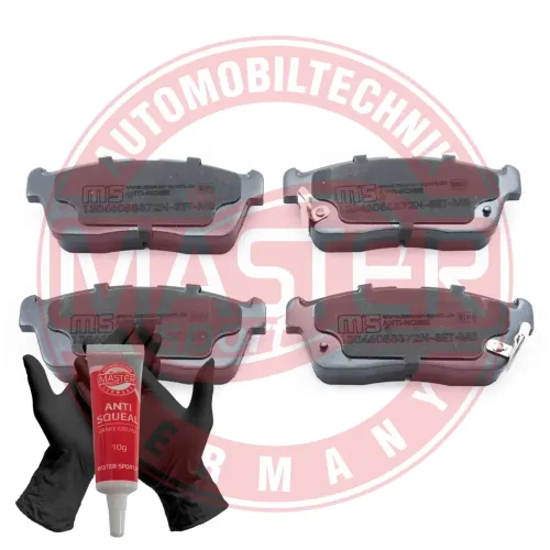 Bremsbelagsatz, Scheibenbremse Vorderachse MASTER-SPORT GERMANY 13046058872N-SET-MS Bild Bremsbelagsatz, Scheibenbremse Vorderachse MASTER-SPORT GERMANY 13046058872N-SET-MS