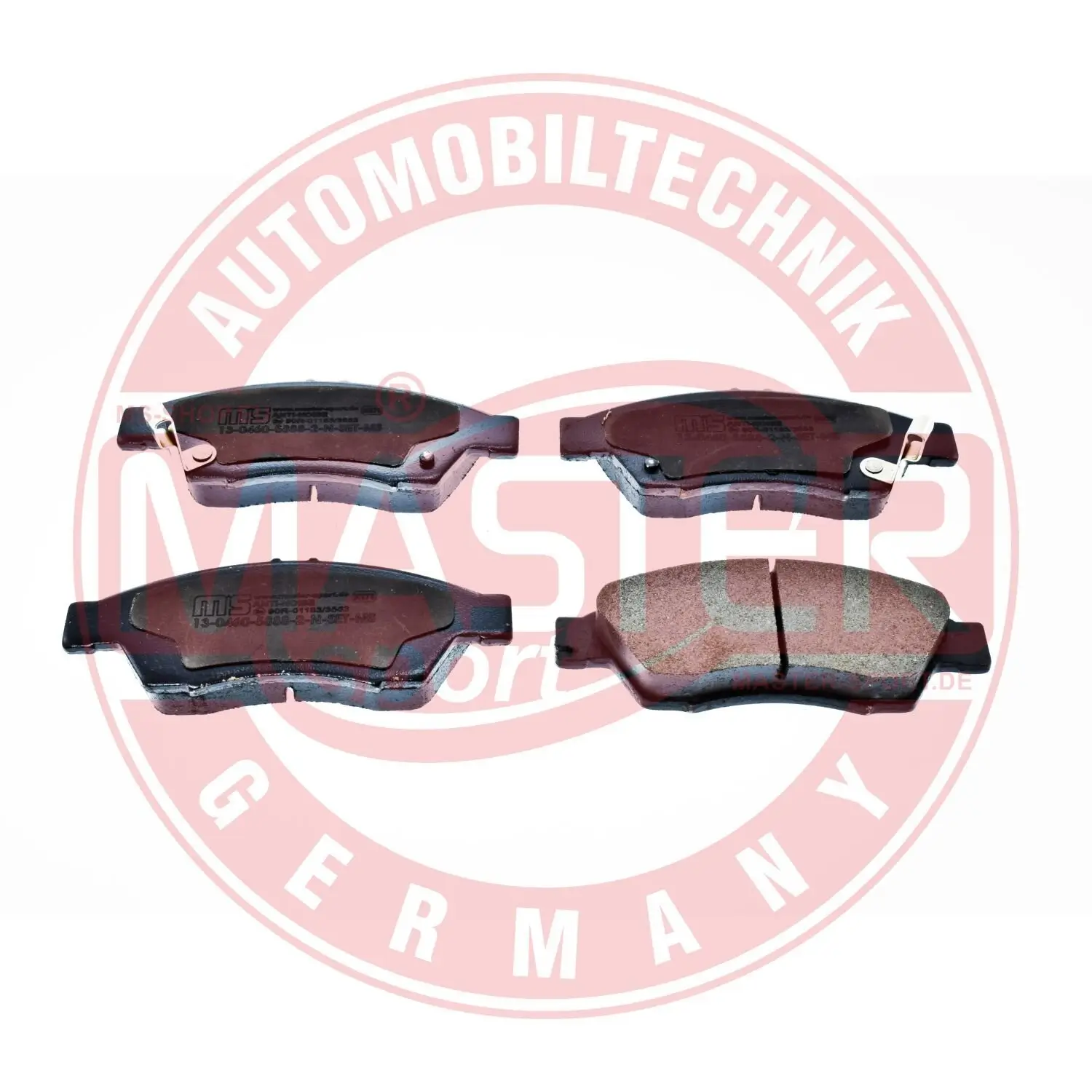 Bremsbelagsatz, Scheibenbremse Vorderachse MASTER-SPORT GERMANY 13046058882N-SET-MS