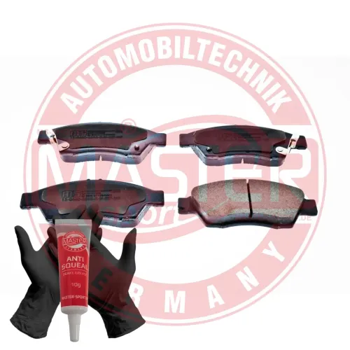 Bremsbelagsatz, Scheibenbremse Vorderachse MASTER-SPORT GERMANY 13046058882N-SET-MS Bild Bremsbelagsatz, Scheibenbremse Vorderachse MASTER-SPORT GERMANY 13046058882N-SET-MS